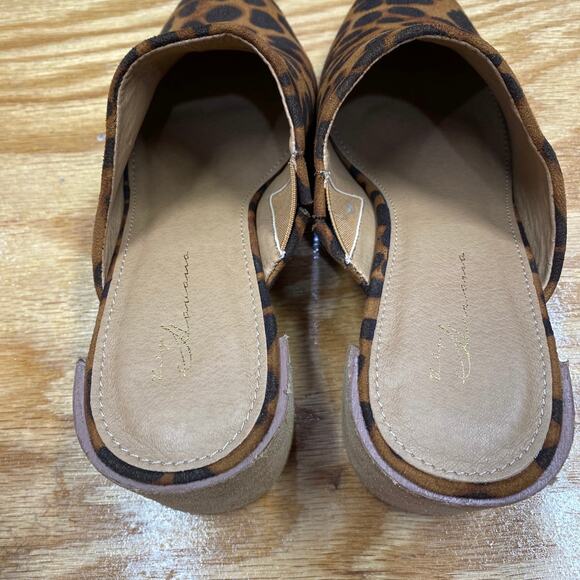 Vintage Havana Mel dark leopard mules size 7 (s26) - Picture 4 of 5